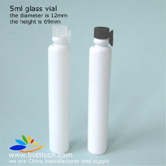 frosted mini sample glass bottle for liquor 